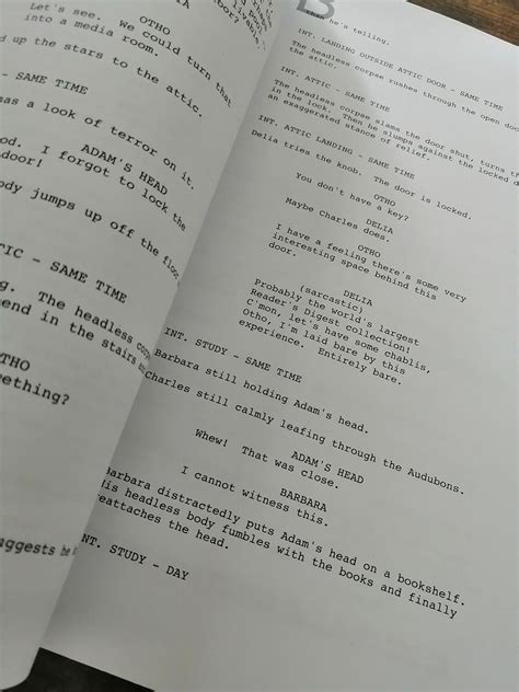 Beetlejuice 1988 Script Screenplay With Signatures Etsy