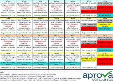 Como Montar Cronograma De Estudo Para Concurso Sololearn