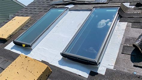 Two Velux Skylights One Sun Tunnel Skylight Specialists Inc