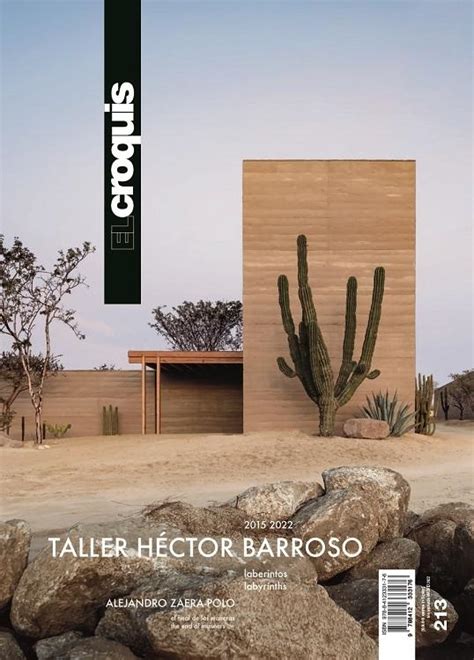 NAOS Arquitectura Libros BARROSO EL CROQUIS 213 TALLER HECTOR