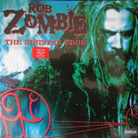 Rob Zombie SINISTER URGE Vinyl Record