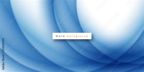 Blue curve abstract background vector illustration Stock Vector | Adobe Stock