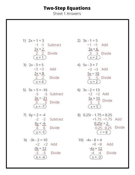 Writing Two Step Equations Two Step Equations Algebra Equations Writing Equations