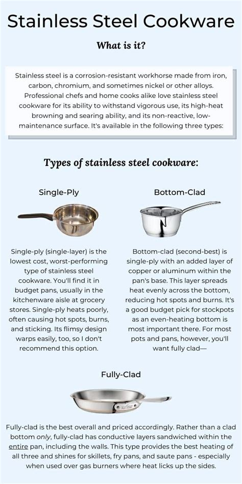 Aluminum Vs Stainless Steel Cookware Guide Pros Cons