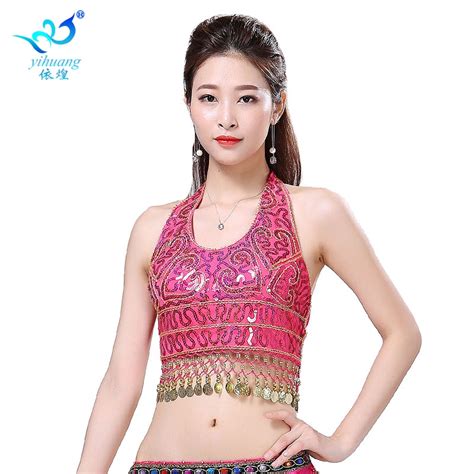 Jual Atasan Baju Belly Dance Kostum Tari Perut Pentas Arabian Indian Dance Pesta Halter Neck