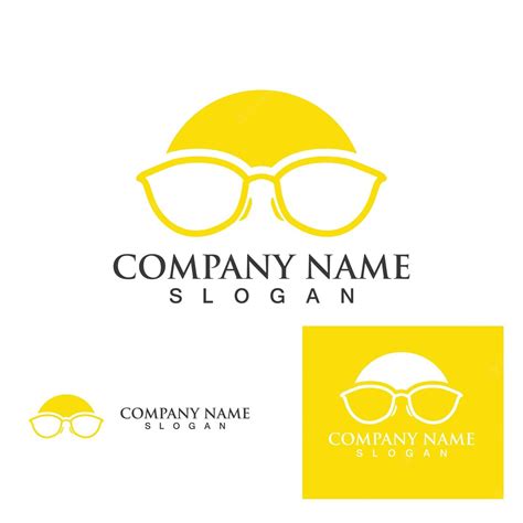 Premium Vector Eyeglasses Logo And Symbol Vector Image