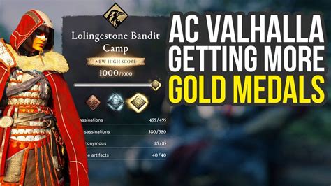 Getting More Gold Medals In Mastery Challenges In Assassins Creed Valhalla Youtube