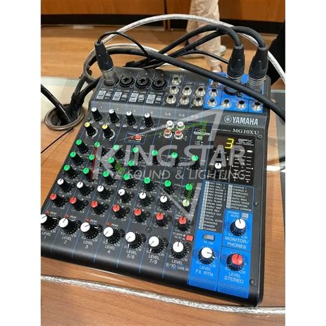 Jual Mixer Yamaha Mg10xu Original Audio Mg 10 Xu 10xu Shopee Indonesia