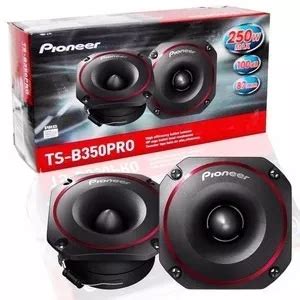 Par De Super Tweeter Pioneer Ts b350pro 100w Rms 4 Ohms Frete grátis