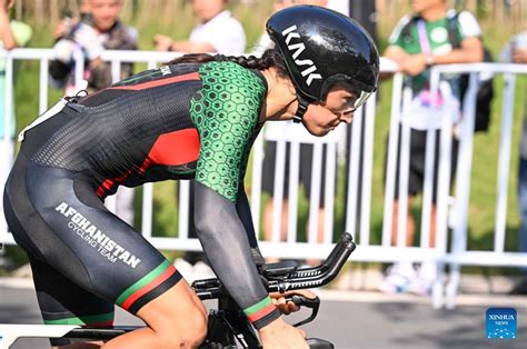 In Pics Women S Individual Time Trial Of Cycling Road At Th Asian