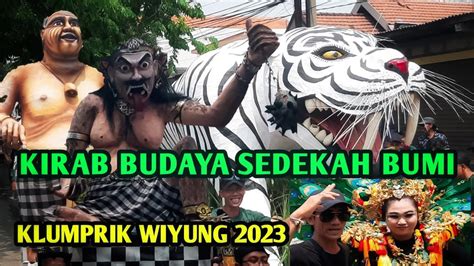 Karnaval Kirab Budaya Sedekah Bumi Klumprik Wiyung Surabaya Youtube