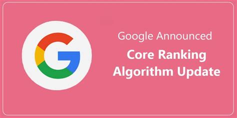 November Google Core Algorithm Update Is Your Website Prepared