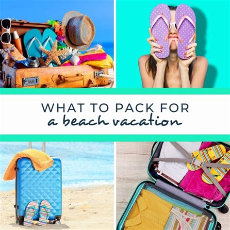 What To Pack For The Beach Beach Vacation Packing List Wandertooth