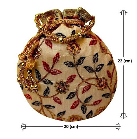 Pin By Lulu Lal On PRETTY POTLI Handmade Fabric Bags Fancy Bags Bag