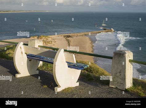 Cape Of Carteret Manche Normandy France Stock Photo Alamy