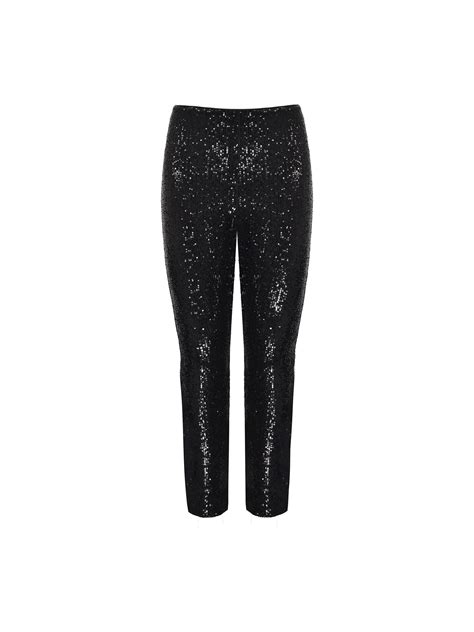 Black Sequin Leggings