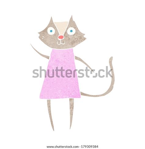 Cute Cartoon Cat Waving Stock Illustration 179309384 | Shutterstock