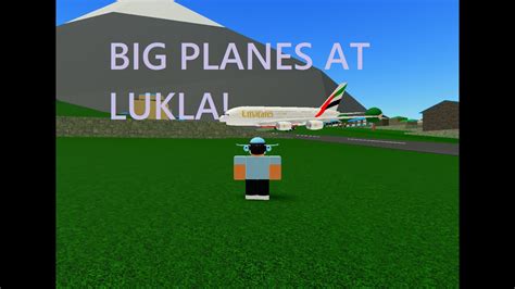 BIG PLANES AT LUKLA PTFS YouTube