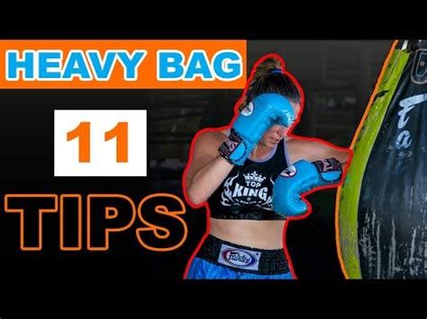 How to Use the Heavy Bag: 11 Heavy Bag Tips - YouTube | Heavy bags ...