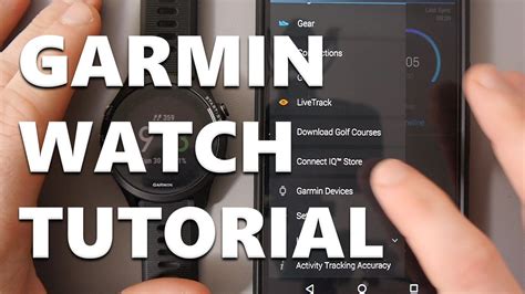 How To Install Watch Faces And Apps On Your Garmin Watch Youtube