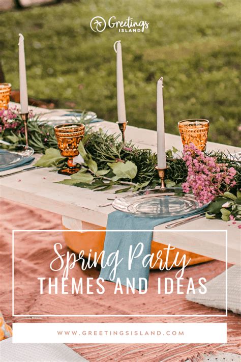 Spring Party Themes And Ideas For Fun And Easy Parties Greetings Island