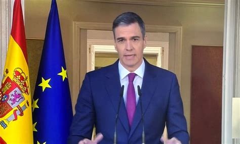 Pedro Sánchez comunica que presentará su candidatura a la reelección en