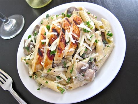 Creamy Mushroom Pasta W Chicken Budget Bytes