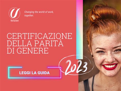 Certificazione Della Parità Di Genere Variazioni