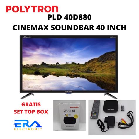 Jual Led Tv Polytron D Inch Bergaransi Resmi Inch Gratis Stb