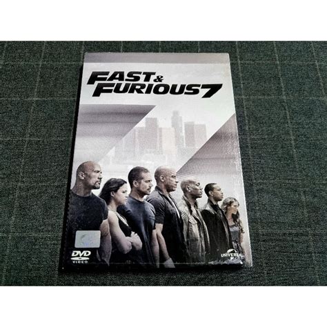 Dvd 2 Disc ภาพยนตร์แอ็คชั่นภาคต่อ เร็วแรงสุดมันส์ Fast And Furious 7