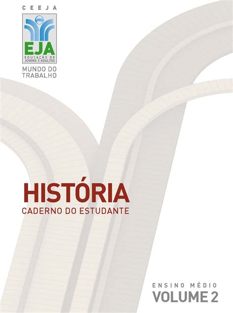 Hist Ria Caderno Do Estudante Ensino M Dio Volume