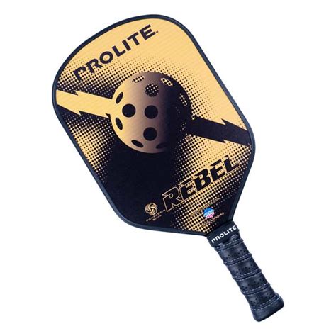 PROLITE Rebel PowerSpin Middleweight Composite Pickleball Paddle ...