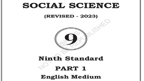 Th Standard Social Science Text Book Pdf English Medium Karnataka