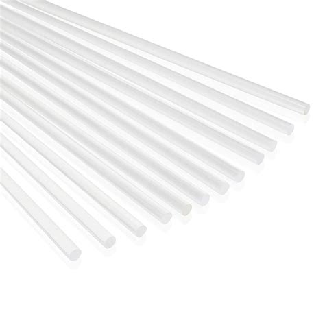 Pieces Clear Acrylic Plastic Dowel Rods For Diy Craft Supplies X