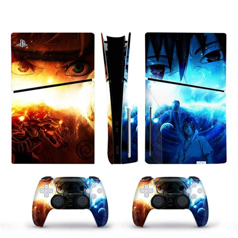 Ps Slim Disk Anime Naruto Skin Sticker Decal Vinyl Wrap For