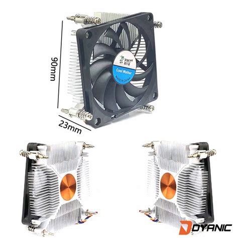 Jual PMT M23 23mm Ultra Thin Low Profile CPU PC Cooler Heatsink