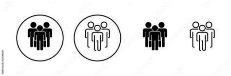 People Icon Vector Person Sign And Symbol User Icon Vector Stock