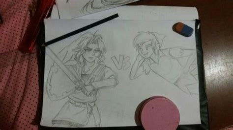 Desenhos Testes De Link Vs Peter Pan Hyrule World Zelda Amino Amino