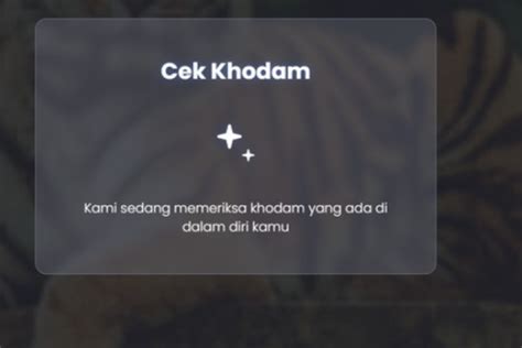 Link Cek Khodam Online Viral Dan Cara Ikutan Trennya Coba Namamu