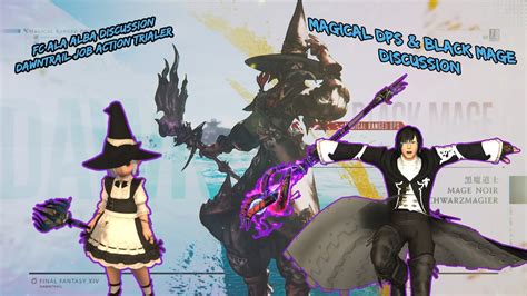 Final Fantasy XIV Dawntrail Ranged Magical DPS Black Mage Job