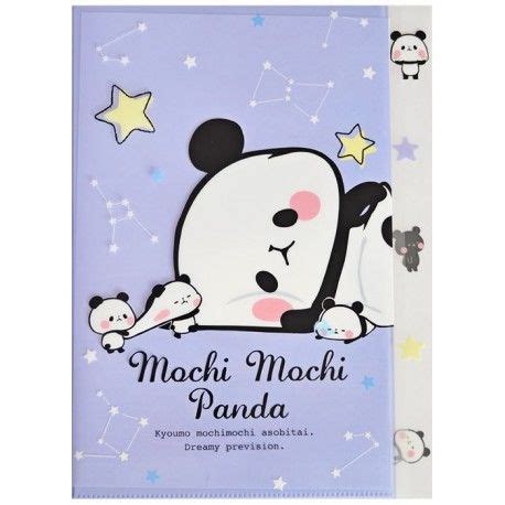 Mochi Panda Stellar Index File Folder Kawaii Panda Making Life