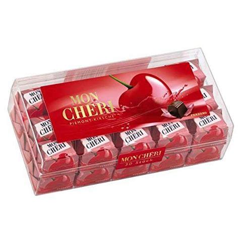 Mon Cheri Liquor Filled Chocolate Covered Cherries 30 count | Chocolate ...