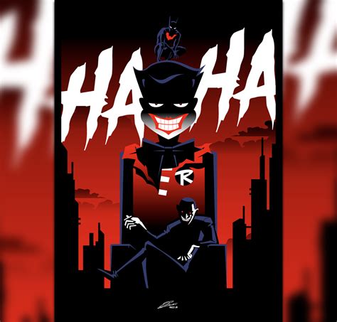 Batman Beyond Return Of The Joker Poster Art Behance