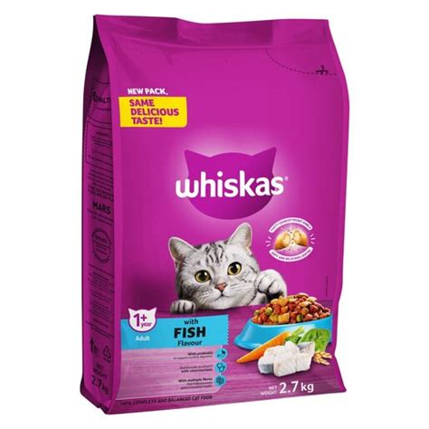 Whiskas Dry Adult Cat Food With Ocean Fish Flavour Kg Smart Price