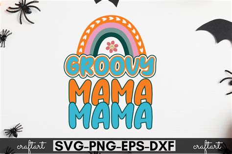 Groovy Mama Svg Groovy Mama Graphic By Craftart · Creative Fabrica