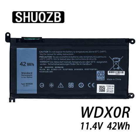 Wdx R Bateria Para Dell Inspiron