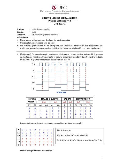 Circuito L Gicos Digitales Neciosup Le N Udocz