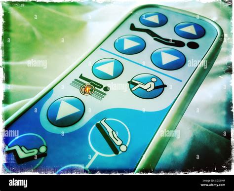 Remote control hospital bed Stock Photo - Alamy