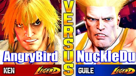 Sf Angrybird Ken Vs Guile Nuckledu High Level Youtube