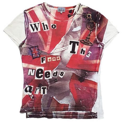 Vivienne Westwood Who The F Needs Art T Shirt Dream Clothes